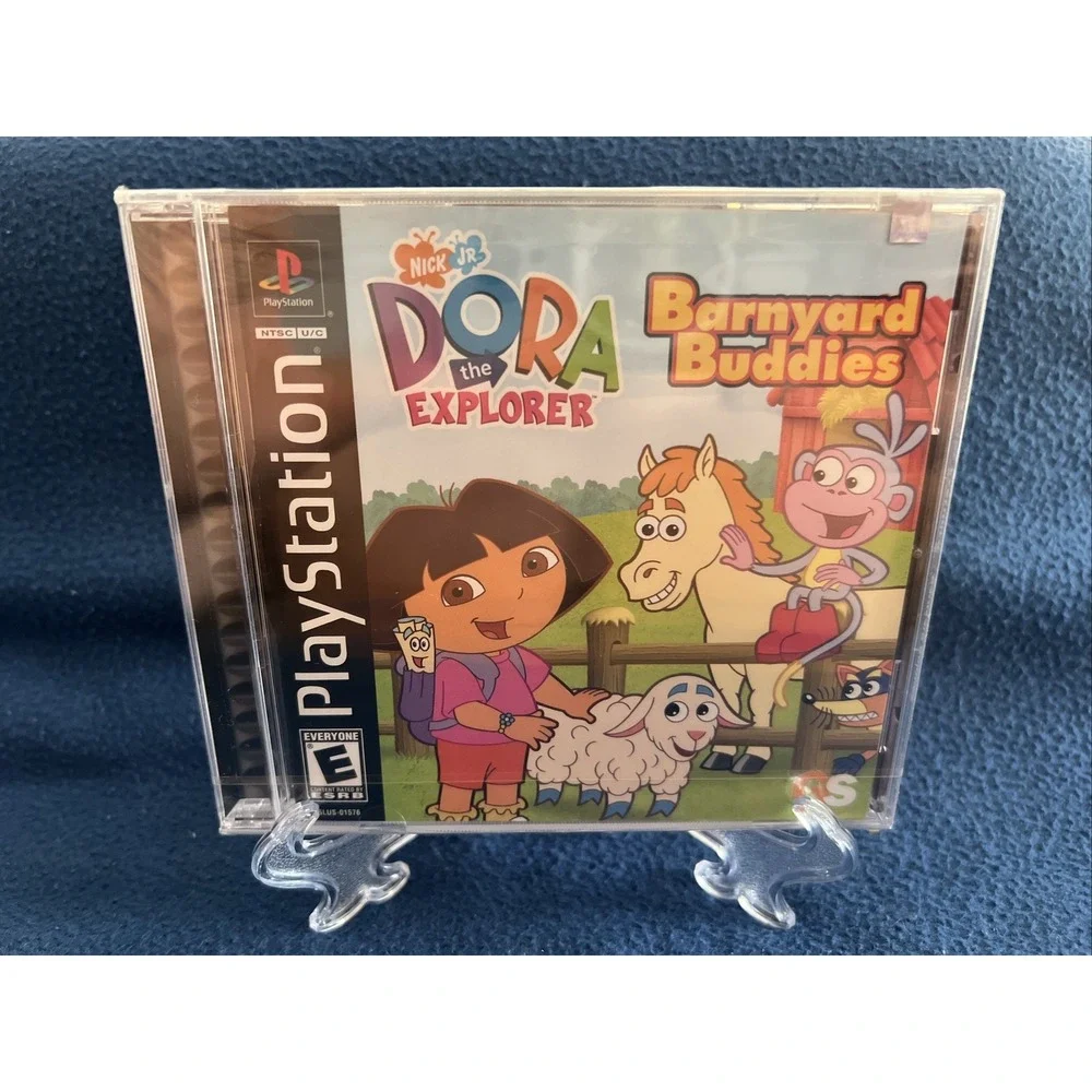 Dora the Explorer: Barnyard Buddies PS1 PlayStation 1 (Factory Sealed) USA NTSC